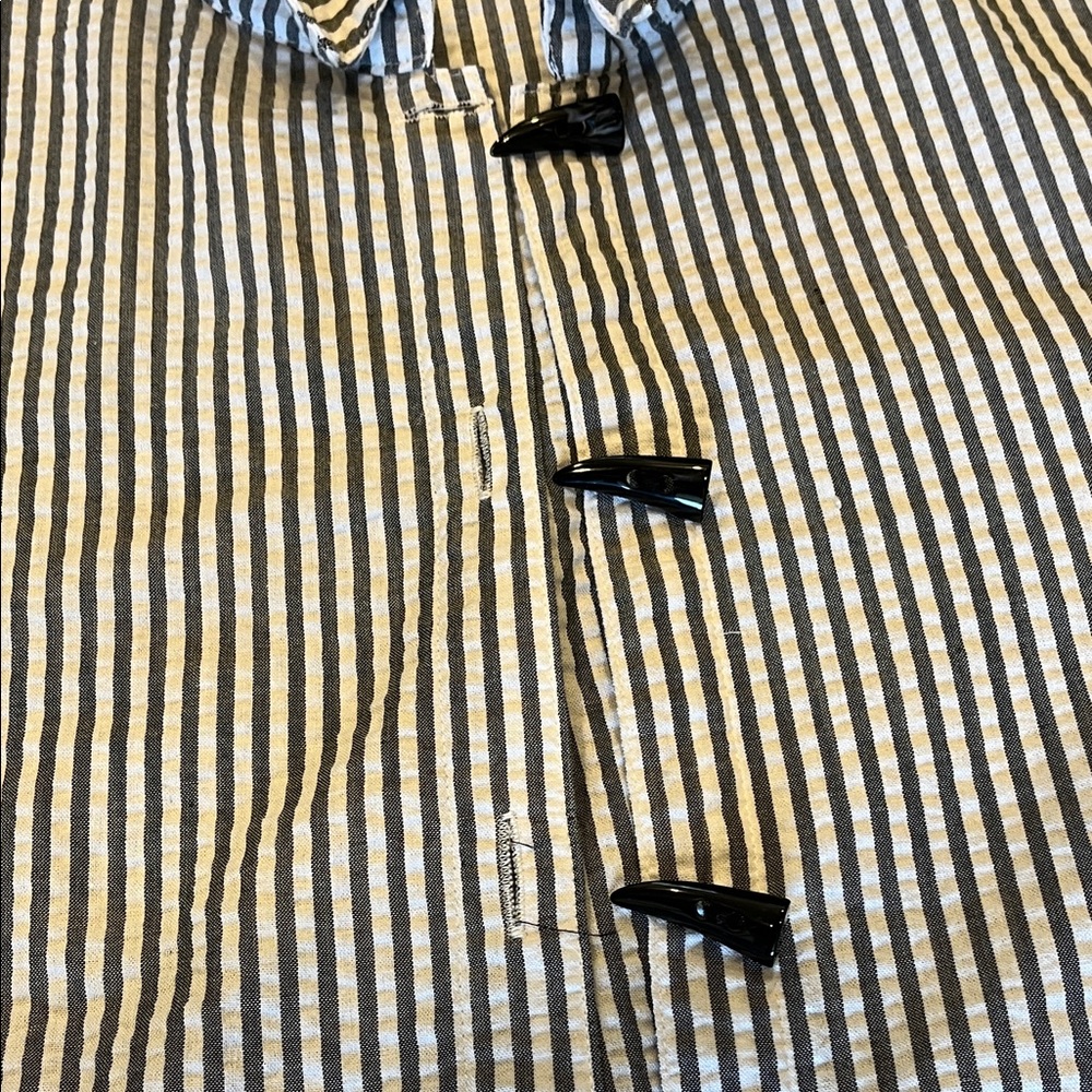 Ali Miles Striped Tunic Size L - Picture 4 of 7